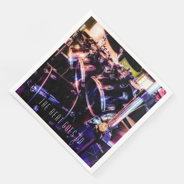 Serviette En Papier Ensemble à tambour (Coin)