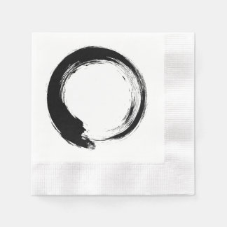 Serviette En Papier Enso Zen Circle