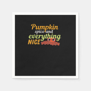 Serviette En Papier Épice citrouille & Tout Nice Halloween Basic De