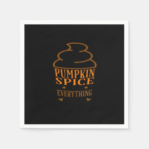 Serviette En Papier Épices citrouilles & Tout Nice Premium
