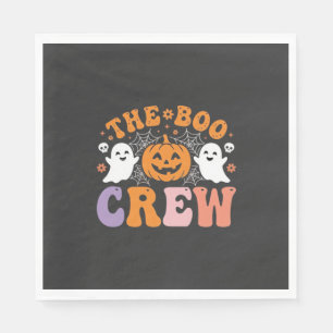Serviette En Papier Équipe de fantômes de citrouille de Halloween Desi