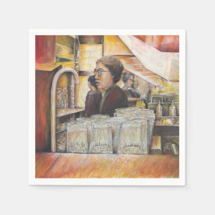 Serviette En Papier Équivalent lumineux des émotions passionnées