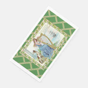 Serviette en papier Erin Mavourneen Irlandaise