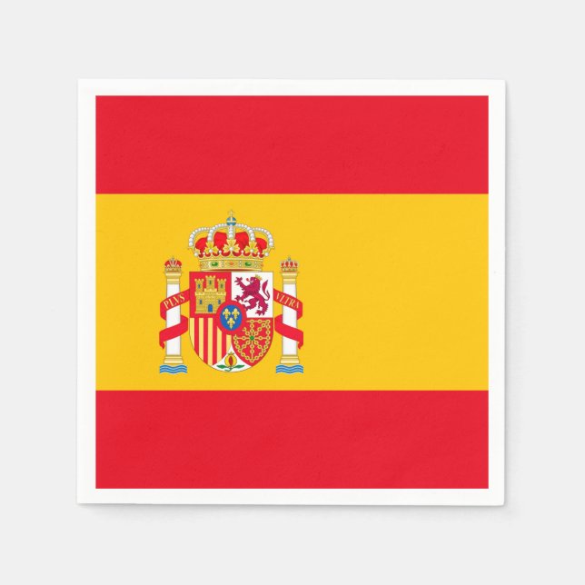 Serviette En Papier Espagne (Devant)