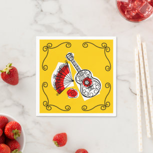 Serviette En Papier Espagnol Souvenirs Corners papier napperons