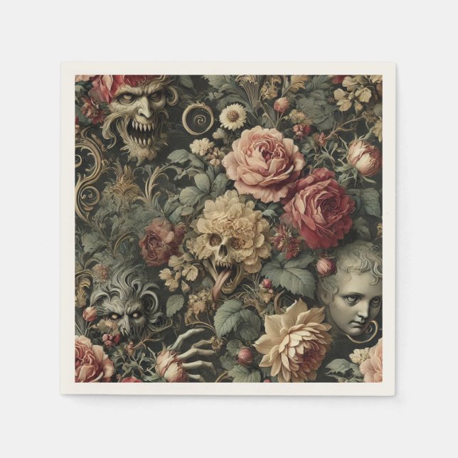 Serviette En Papier Est-Ce Tout Ce Qu'Il Y A - Gothique Victorien (Devant)