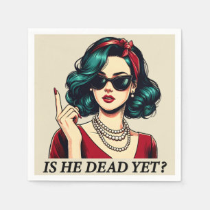 Serviette En Papier Est-Il Mort, Mais Drôle De Dire Un Humour Sombre V