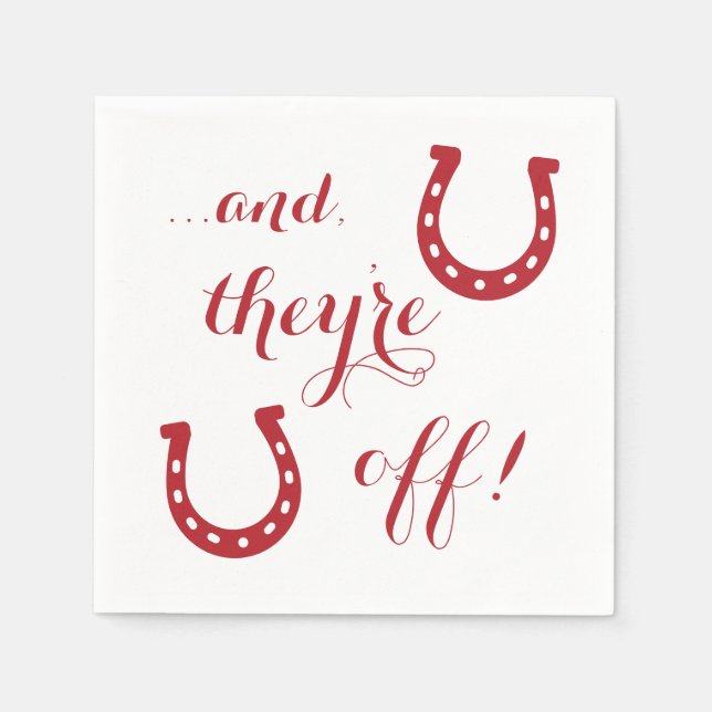 Serviette En Papier Et ils ne sont pas Derby (Devant)