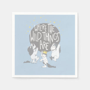 Serviette En Papier Et ils rugirent de terribles rugissements!