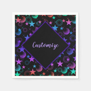 Serviette En Papier Étoiles personnalisées 'n Stuff Motif