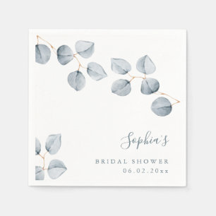 Serviette En Papier Eucalyptus Simplicité Mariage ou Enterrement de