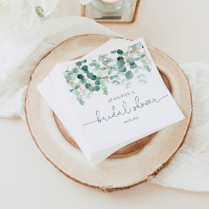 Serviette En Papier Eucalyptus verdure élégante serviettes de douche n