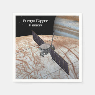Serviette En Papier Europa Clipper Mission Spacraft