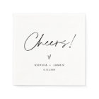 EVERLEIGH Minimalist Mariage Cheers Cocktail