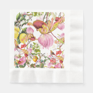 Serviette En Papier Exotic Flower