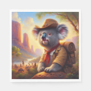 Serviette En Papier Explorateur Koala