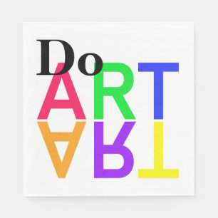 SERVIETTE EN PAPIER FAIRE "ART"