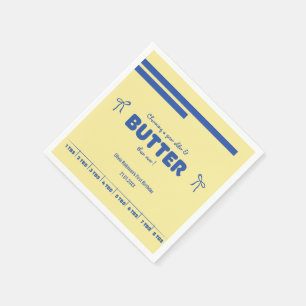 Serviette En Papier Faire tourner un an plus vieux anniversaire de beu
