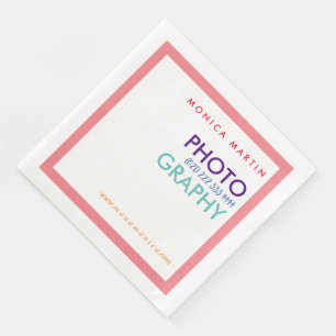 Serviette En Papier Faites connaître votre marque ! Serviettes
