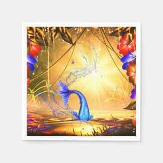 Serviette En Papier Fantasy Mermaid Paper Napkins