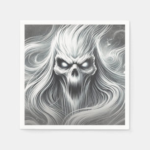 Serviette En Papier Fantôme de poltergeist hurlant effrayant Fête d'Ha