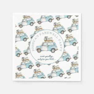 Serviette En Papier Farewell Grad Cute Car Partir Fête