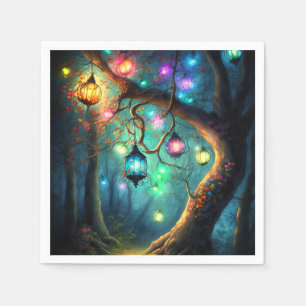 Serviette En Papier Fée magique Princesse Imaginaire Pixie Dust Party