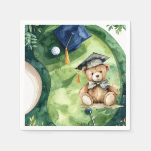 Serviette En Papier Félicitations pour la remise des diplômes de golf