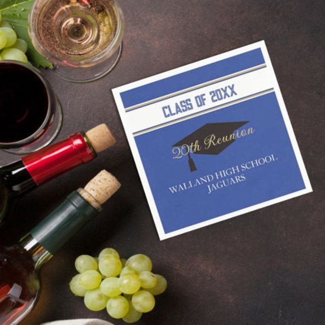 Serviette En Papier Fête ! Classe PERSONNALISÉE - Retrouvailles (Créateur téléchargé)