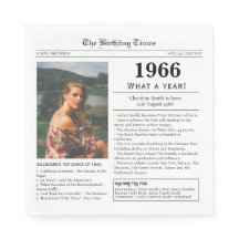 Fête d'anniversaire de journal 1966