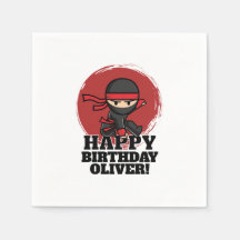 Fête d'anniversaire de ninja