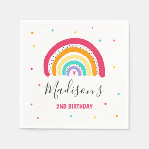 Serviette En Papier Fête d'anniversaire de Rainbow Bright