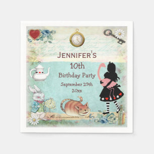Serviette En Papier Fête d'anniversaire personnalisée de la haine
