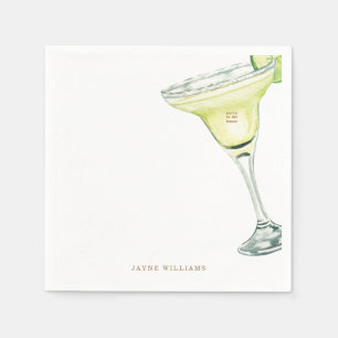 Serviette En Papier Fête dans la maison Margarita Douche Cocktail