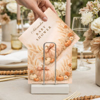 Fête de Bébé à la Citrouille Coquette