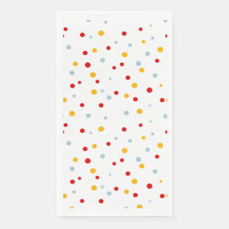 Serviette En Papier Fête de Cirque Ballons Colorés Anniversaire Enfant