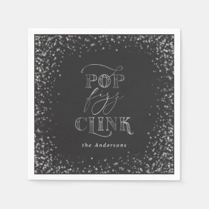 Serviette En Papier Fête de clic de bouton
