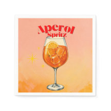 Fête de cocktail Retro Aperol Spritz