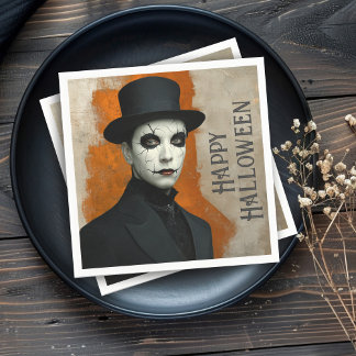 Serviette En Papier Fête de costumes pour adultes Halloween ensorcelée