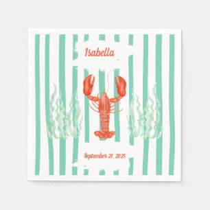 Serviette En Papier Fête de fruits de mer - Brunch personnalisé au hom