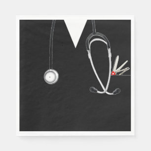 Serviette En Papier Fête de Médecin