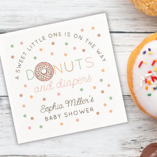 Serviette En Papier Fête de naissance personnalisée pour bébé fille Do