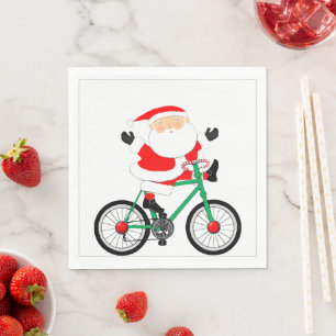 Serviette En Papier Fête de Noël créative