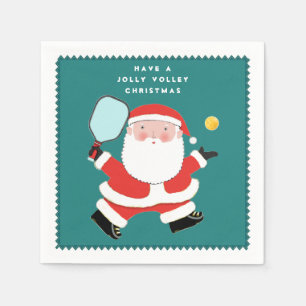 Serviette En Papier Fête de Noël de Pickball