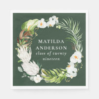 Fête de remise des diplômes de fleurs tropicales