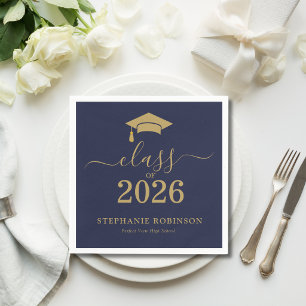 Serviette En Papier Fête de remise des diplômes de la promotion 2026 b