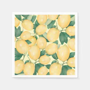 Serviette En Papier Fête des citrons
