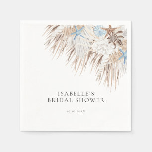 Serviette En Papier Fête des mariées de Boho Beach