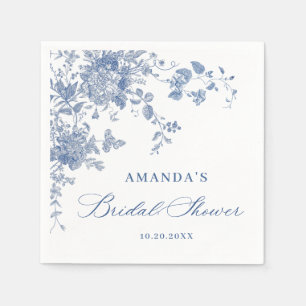 Serviette En Papier Fête des mariées de jardin victorienne Dusty