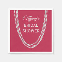 Fête des mariées de magenta et perles